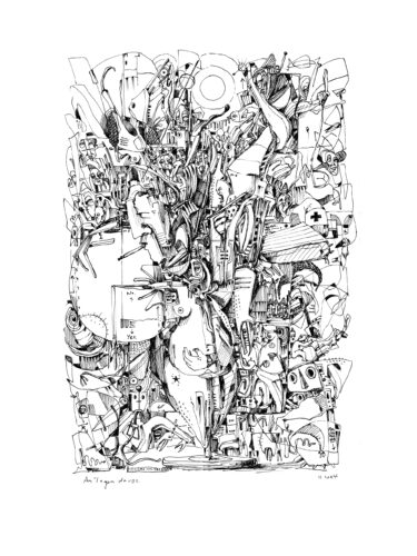 #01 (Tarot-Edition) (2025), Ed. of 20, numbered + signed, Fine Art Print/pigment ink on paper, 21cm × 29,7cm,