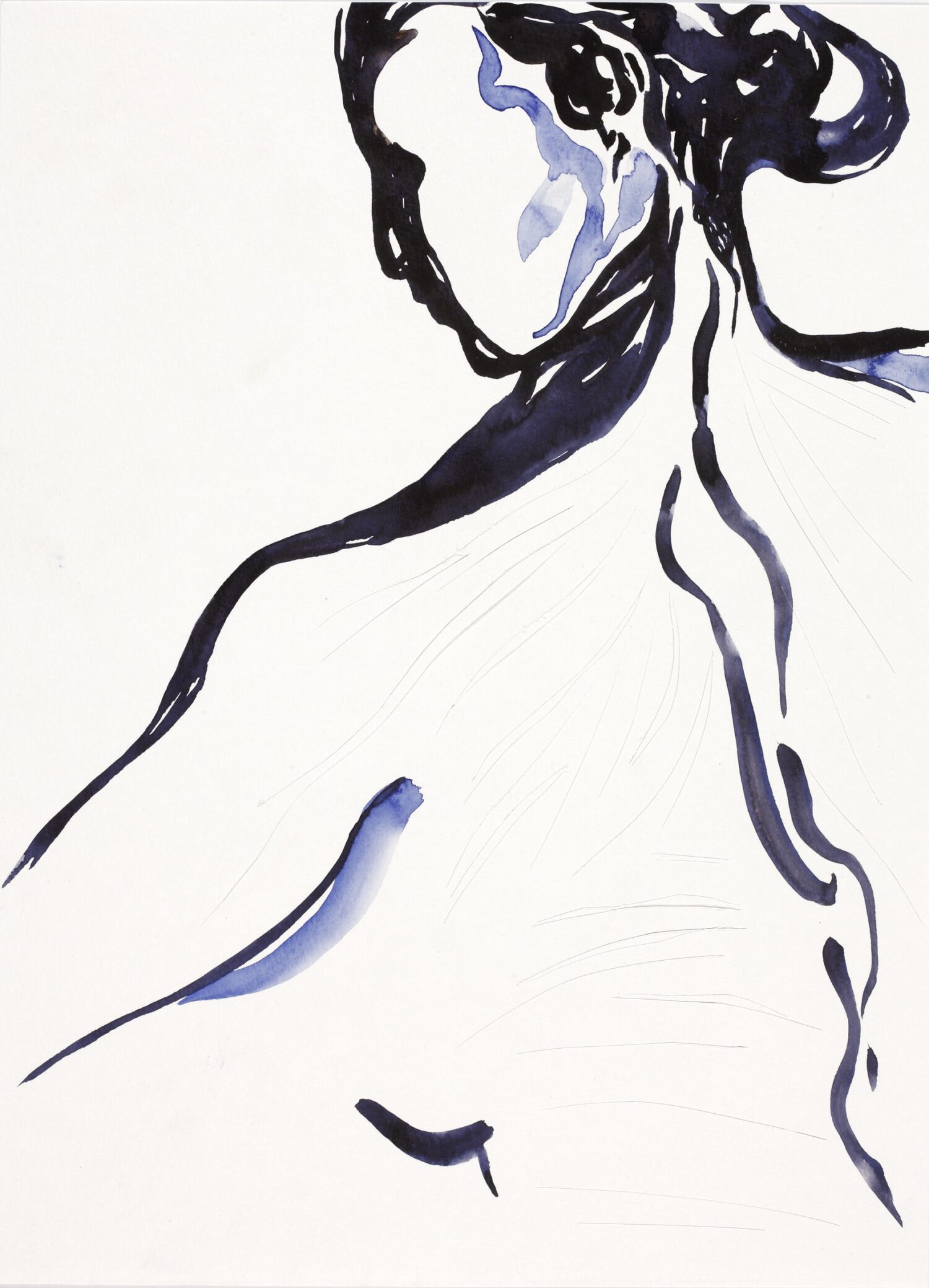 Untitled; Watercolour on paper; 54,5 x 37,5 cm