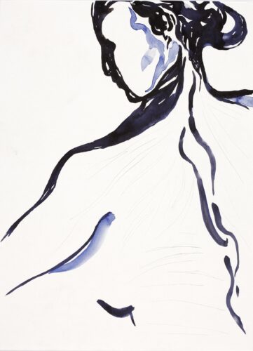 Untitled; Watercolour on paper; 70 x 50 cm