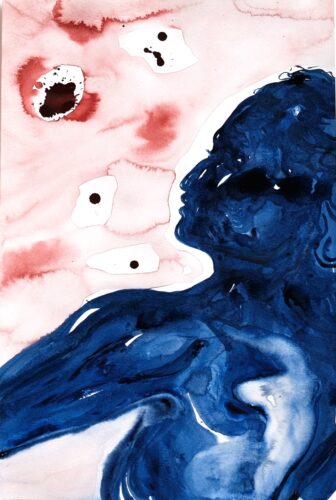 Untitled; Watercolour on paper; 70 x 50 cm