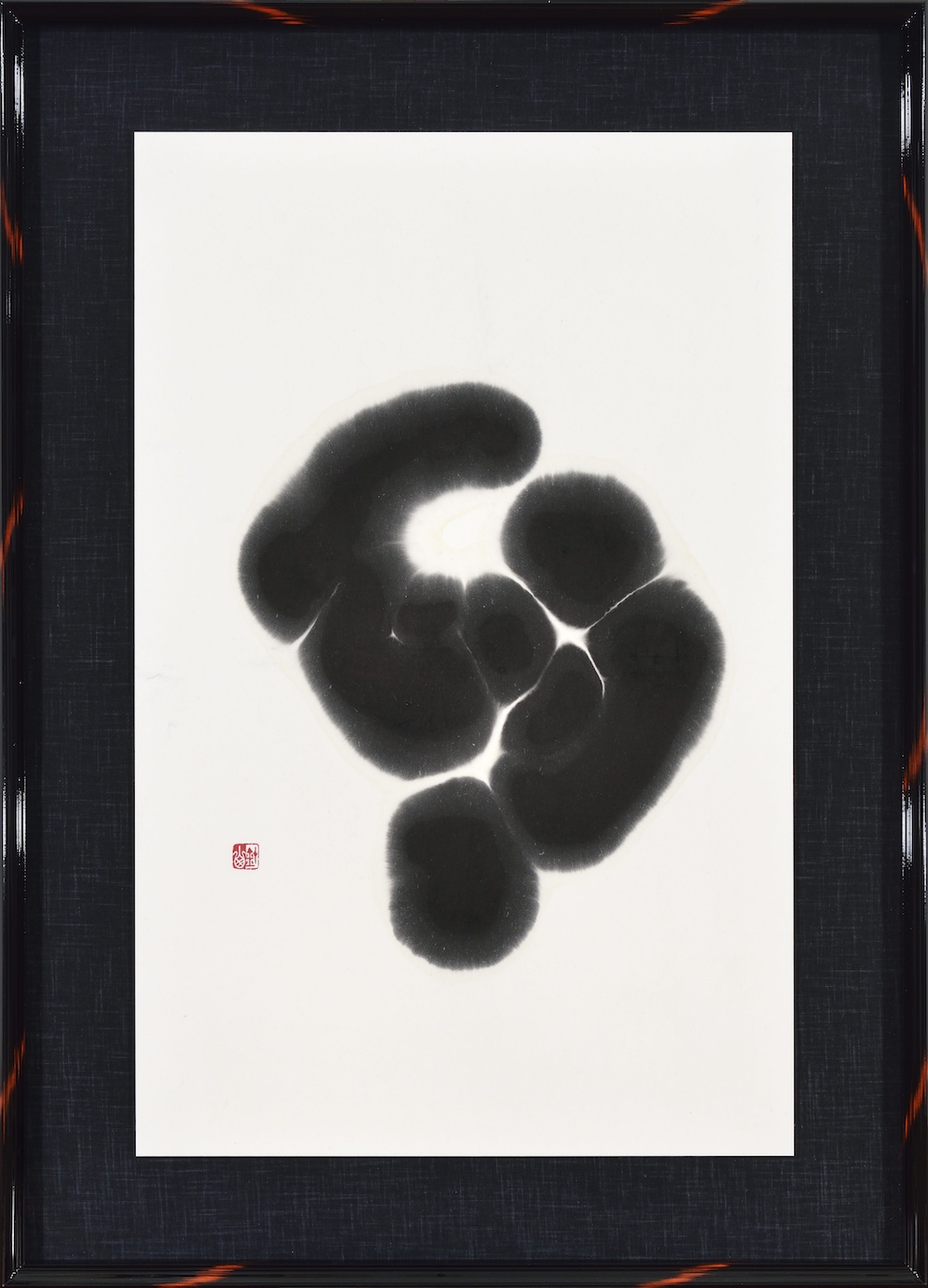 _To Love__Shinzan Kurihara_2022_Paper size 69.7├ù44.8cm_Frame size 93.0├ù60.0cm_Sumi-ink on paper