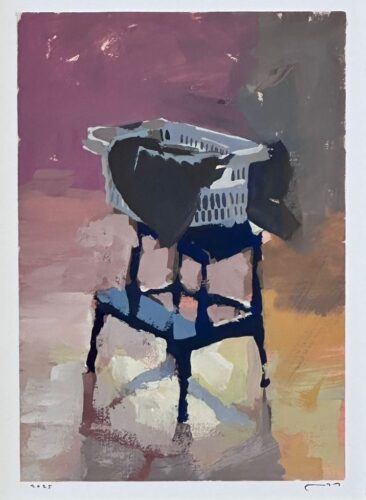 Untitled, 2025, gouache on paper, 18 x 12 cm 