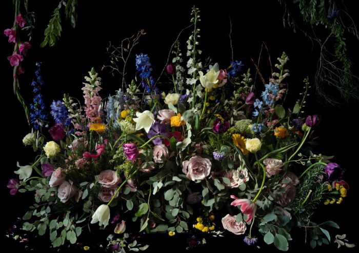 Garden of Eden (2023) 1/6; Archival Pigment Print mounted on dibond and framed in black wooden frame with museum glass; 110 x 77 cm