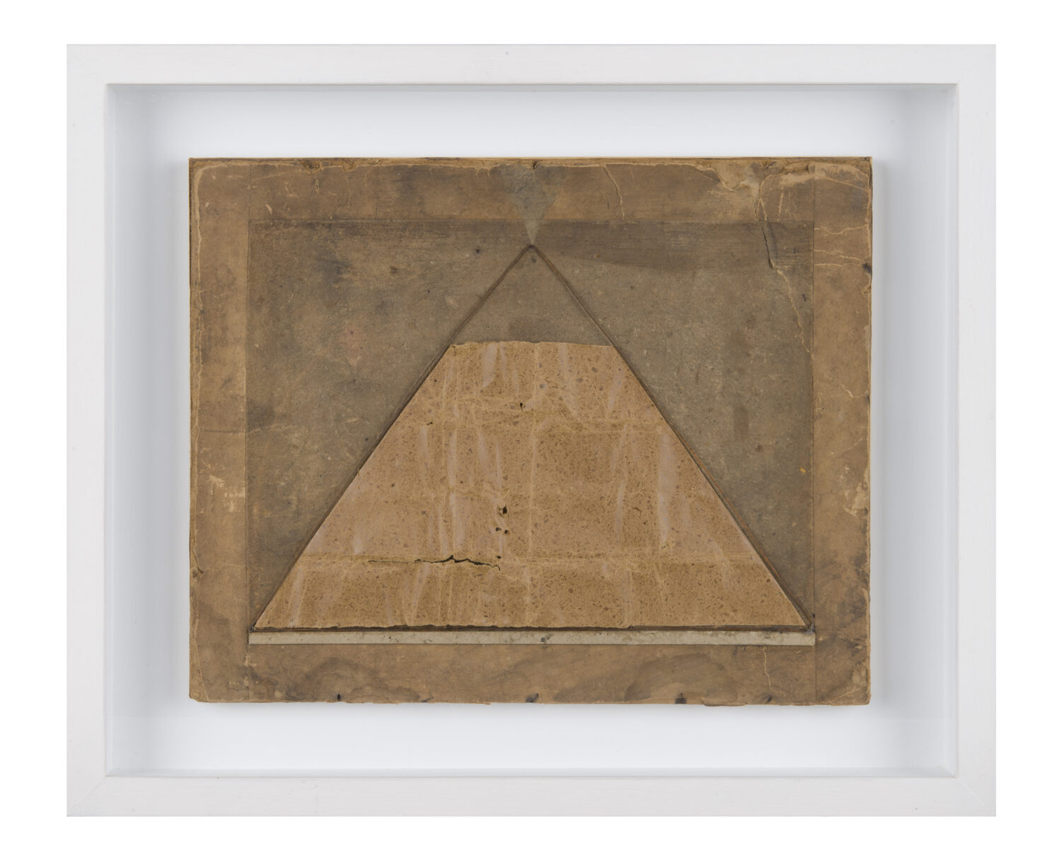  Heel ver weg (2001); Collage; 35 x 40 x 5 cm