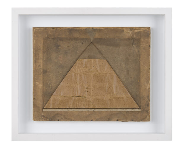  Heel ver weg (2001); Collage; 35 x 40 x 5 cm