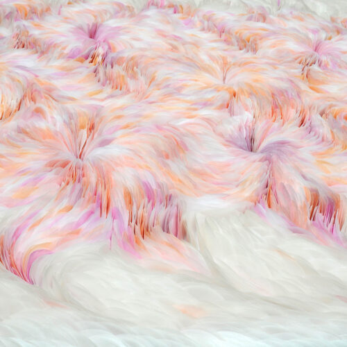 Florissant (2018), Calque papier en inkt, 120 x 140 cm