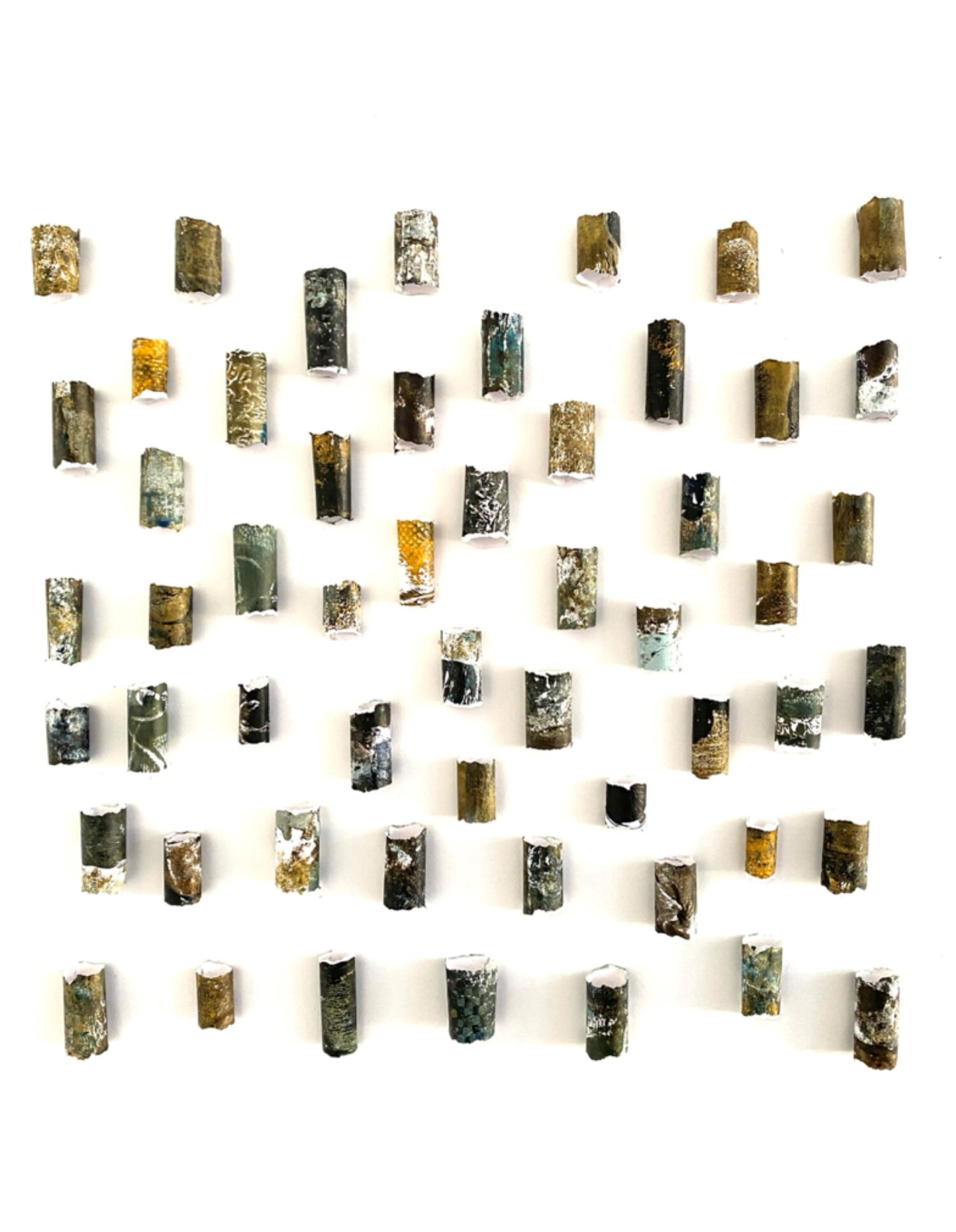 Naturalis (2025); Paper collage; 61x61x3,5cm including frame; €1250,-