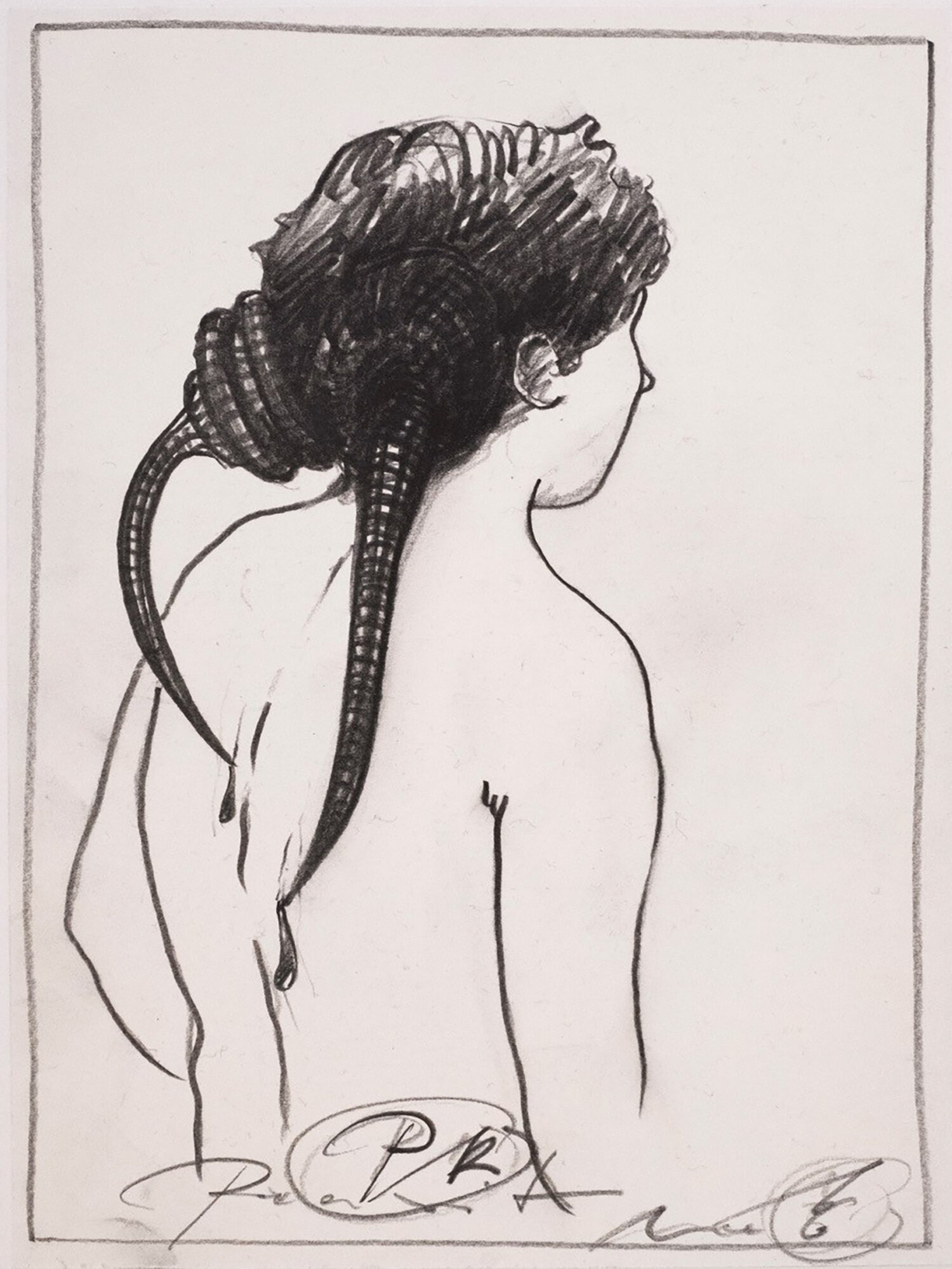 The Madhouse #12, 2017, Graphite on Paper, 40x30cm