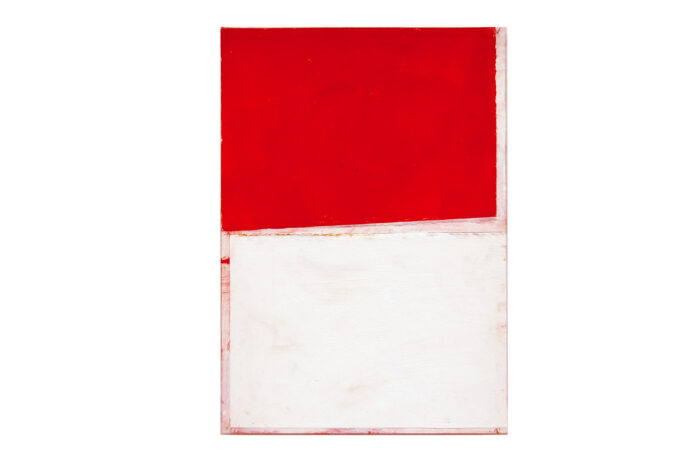 Untitled (213) (2026); Acrylic on paper; 42 x 29,7 cm
